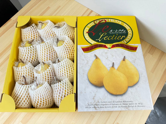 4kg（10個～14個）新潟県南区産の芳醇ル・レクチェ【ご家庭用】